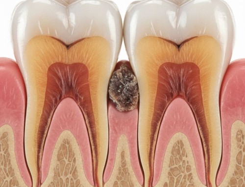 ¿Por qué se te atasca la comida entre los dientes?